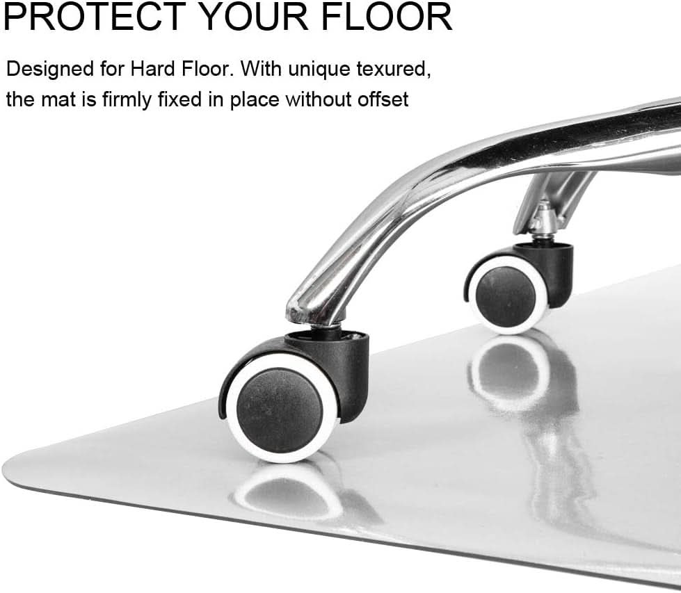 Clear Chair Mat 36 By 48 For Hard Floors Office Home