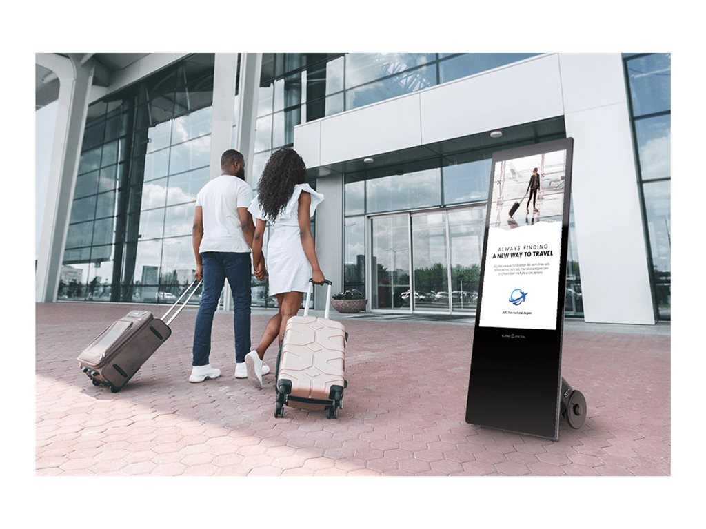 Clear Digital Evo Tall Pro - 43 Diagonal Class Evo Series LED-backlit LCD display - digital signage outdoor - Android - 1080p CDS-MBLDS-EVOT-H