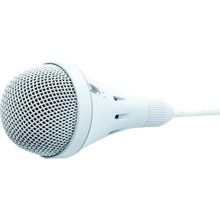 ClearOne Wired Electret Condenser Microphone - White 930-6200-309-W-A