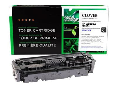 Clover Imaging Reman for HP W2020A 414A Black Toner Cartridge