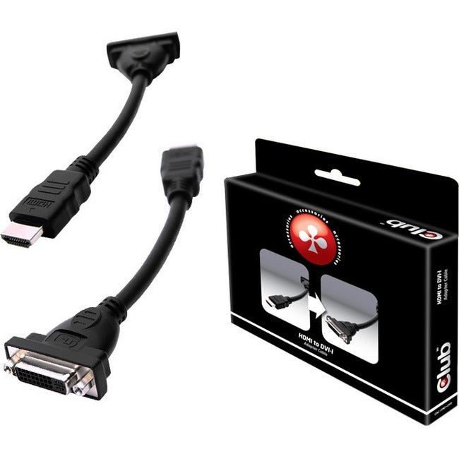 Club 3D HDMI to DVI-I Single Link Adapter Cable CAC-HMD-DFD