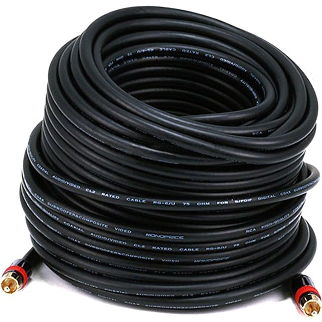 Coaxial Audio/Video Rca Cl2 Cable 100Ft