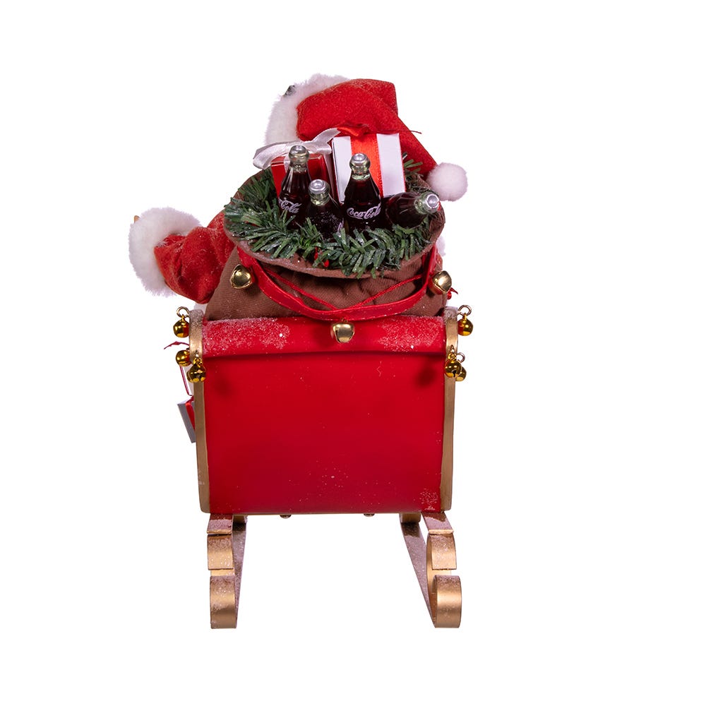 Coca-Cola Santa In Sleigh