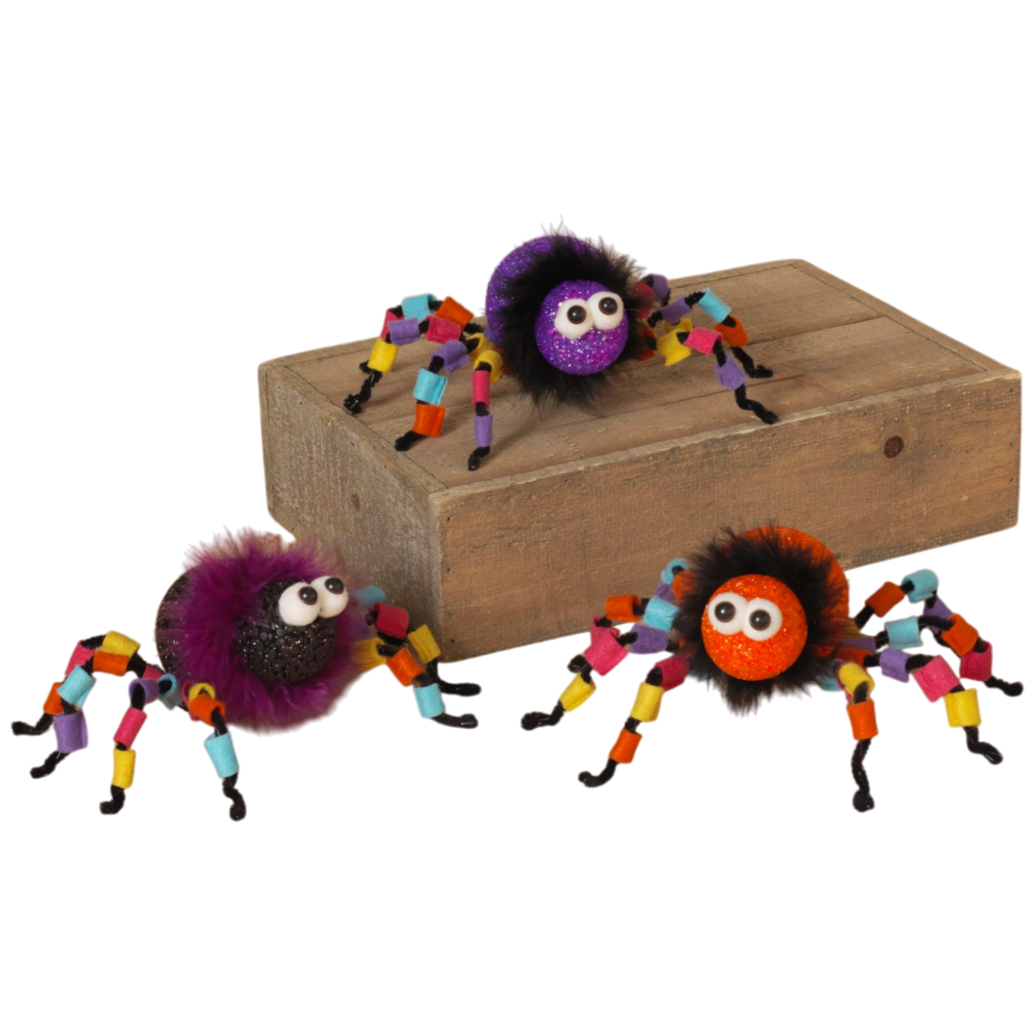 Color-Changing Halloween 8" Spider -