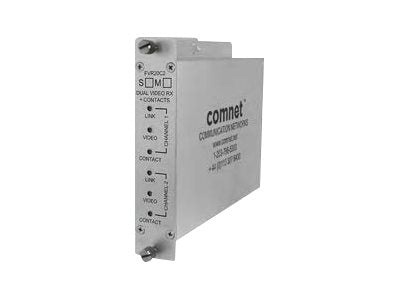 ComNet ComFit FVR10C1M1 Receiver - Video/contact closure extender - receiver - up to 2.5 miles - 1310 nm
