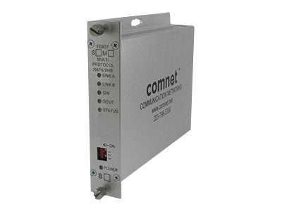 ComNet FDX72M1 Universal Data Drop & Repeat Multi-Protocol Data Transceiver - Fiber media converter - serial RS-232,