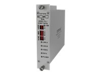 ComNet FVT1010M1SHR Receiver - Video/data extender - receiver - up to 1.2 miles - 1310 nm / 1550 nm - 1U
