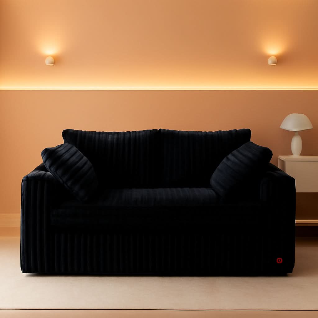 Comfortable Bean Bag Chair with Wide Armrests and Support