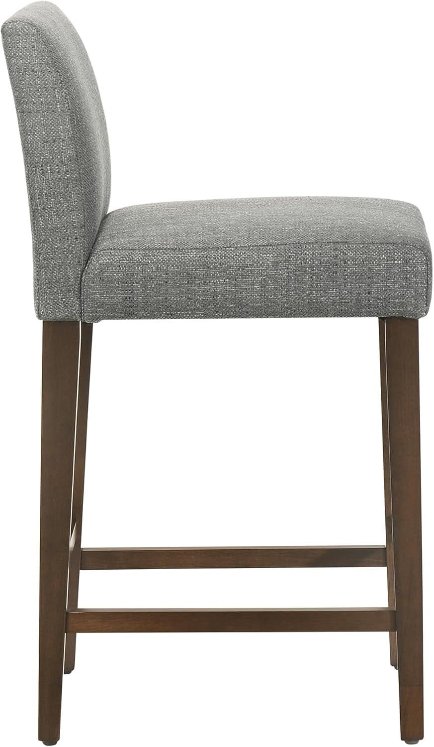 Comfortable Upholstered Bar Stools Set of Three