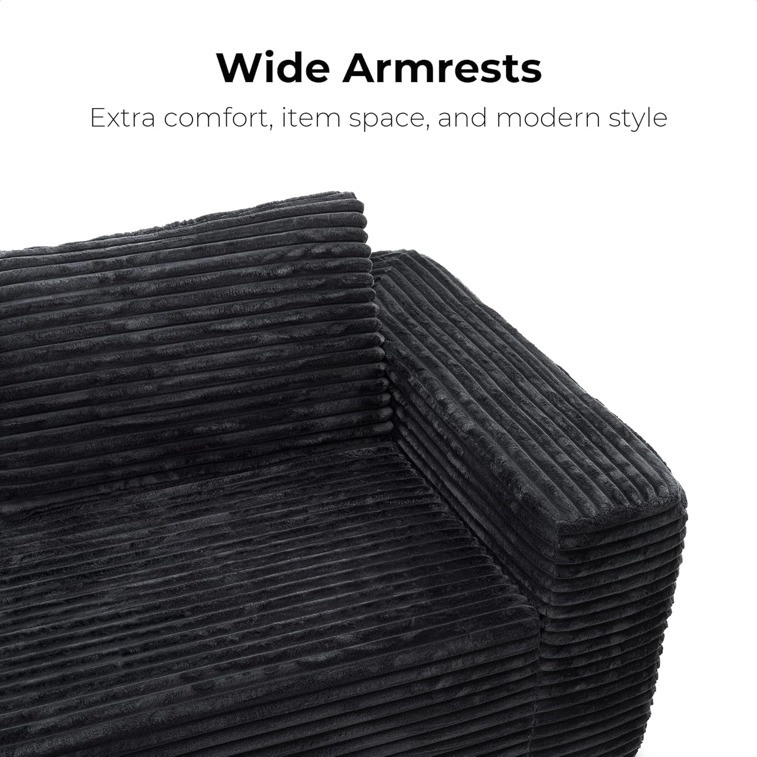 Comfy 71 Inch Loveseat Sofa for Small Spaces