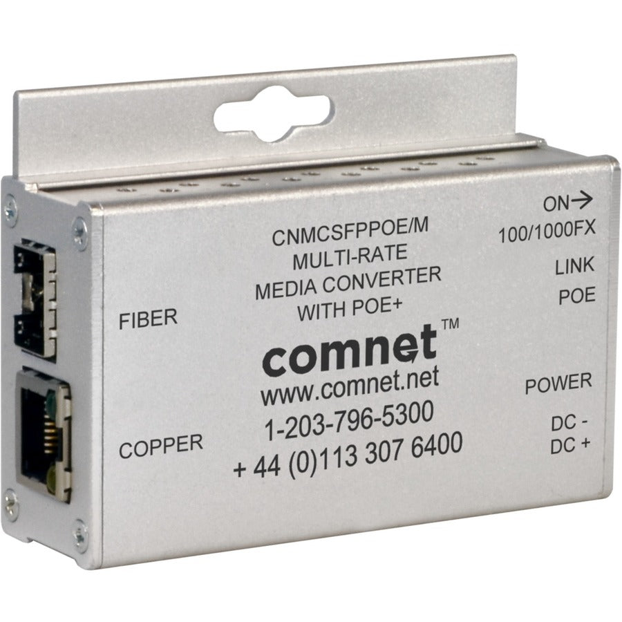 Comnet Cnmc[2,4]Sfp[Poe][/M] Transceiver/Media Converter CNMCSFPPOE/M