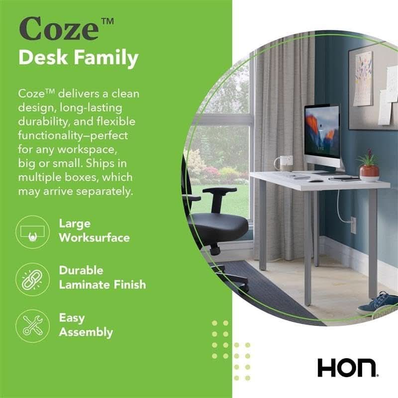 Compact Sturdy Home Office Desk with Scratch Resistant Finish