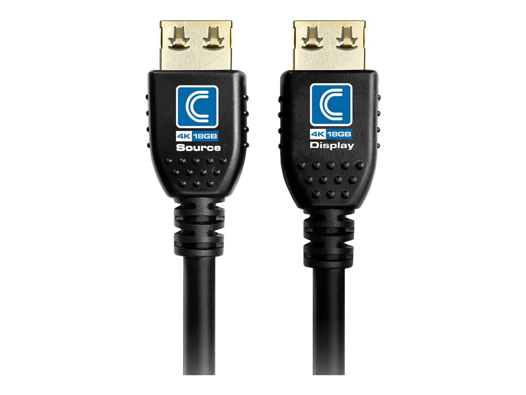 Comprehensive NanoFlex Pro AV/IT Integrator Series - High Speed - HDMI cable with Ethernet - HDMI male to HDMI male - 12