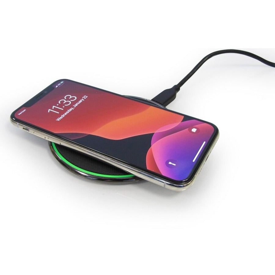 Comprehensive Qi Certified Wireless Fast Charging Pad 10W CPWR-QI100