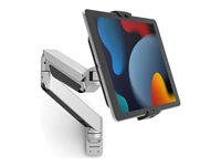 Compulocks Cling Reach Mounting Arm for Tablet, iPad - Black, Silver - Landscape/Portrait 660REACHUCLGVWMB