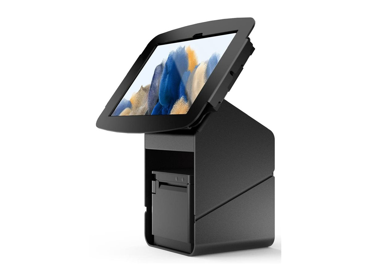 Compulocks Galaxy Tab A8 10.5 Space Enclosure Tablet Printer Kiosk - Stand - kiosk style - for printer / tablet - black