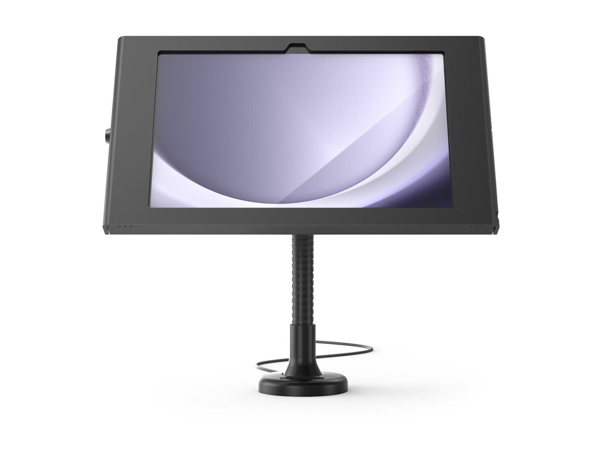 Compulocks Galaxy Tab A9+ Apex Enclosure Flex Arm Mount Black - Mounting kit (enclosure, flexible arm mount) - for
