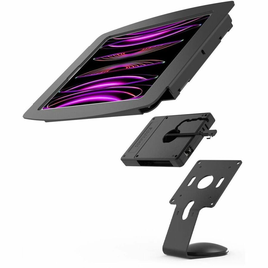 Compulocks Mounting Enclosure for Tablet, Hub - Black 111B299PSENBH01