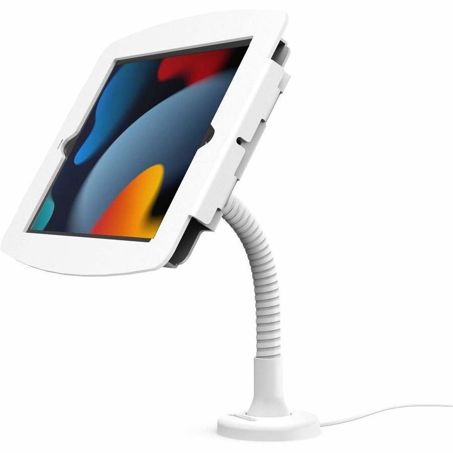 Compulocks Space Flex Desktop/Wall Mount for iPad (10th Generation) - White 159W209IPDSW