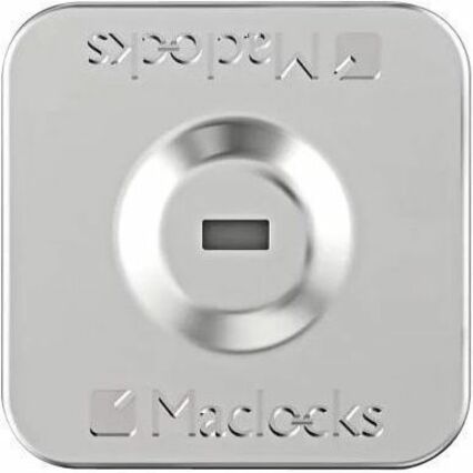 Compulocks Universal VHB Adhesive Security Plate Silver TBRPLT