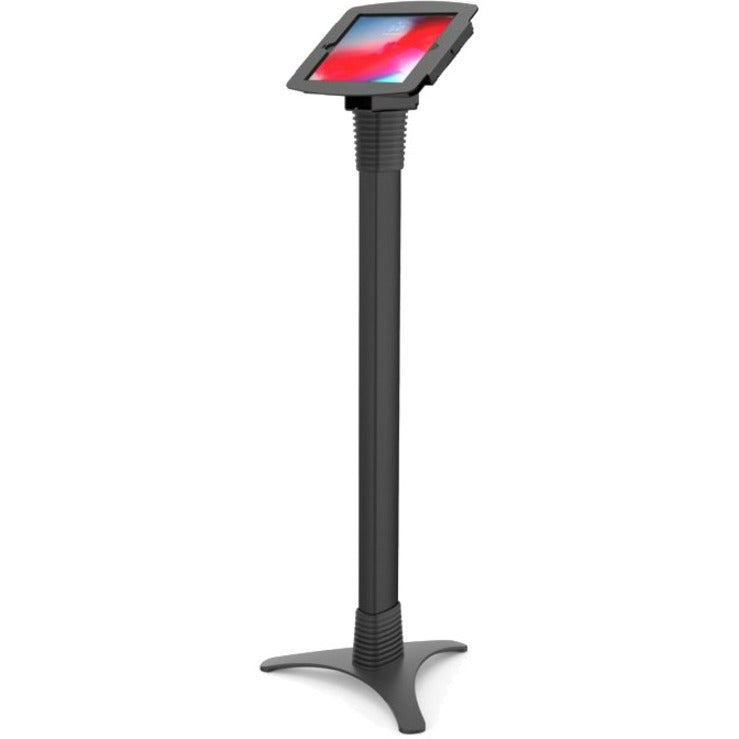 Compulocks iPad 10.2" Space Enclosure Portable Floor Stand Black 147B102IPDSB
