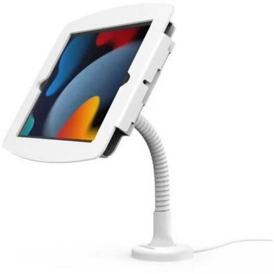 Compulocks iPad Pro 12.9" (3-6th Gen) Space Enclosure Flex Arm Mount White 159W299PSENW