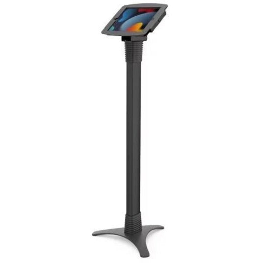 Compulocks iPad Pro 12.9" (3-6th Gen) Space Enclosure Portable Floor Stand Black 147B299PSENB