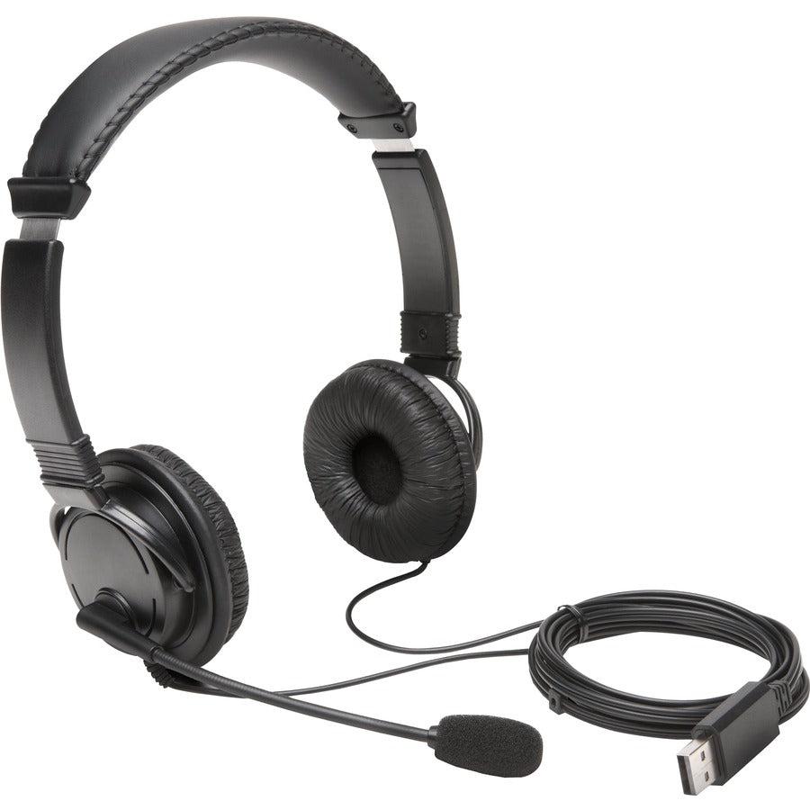 Computer Headset with Microphone - Professional USB Audio | Kensington K97601WW