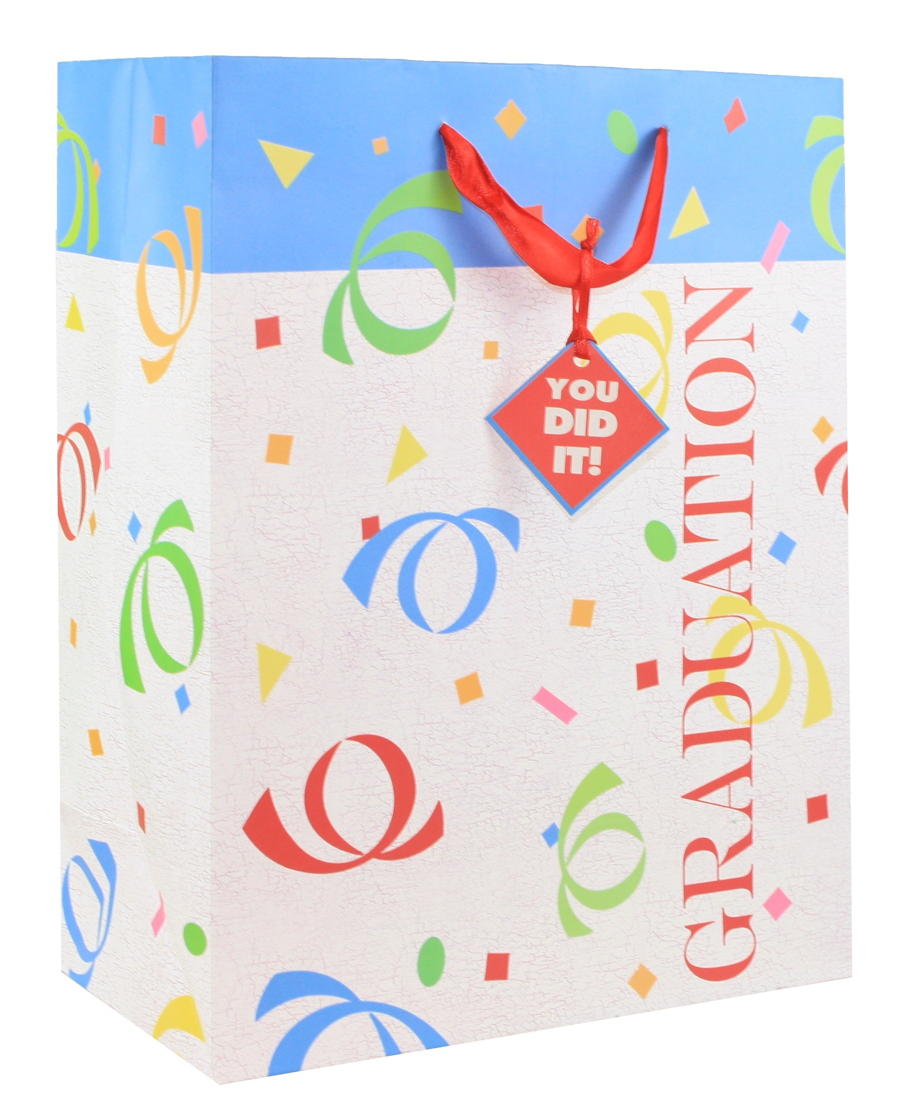 Confetti Graduation - Large Gift Bag