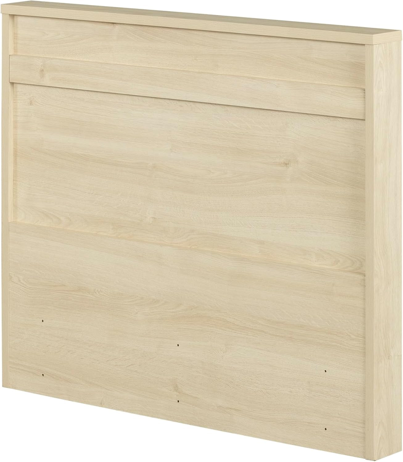 Contemporary Twin Headboard in Bleached Oak Finish
