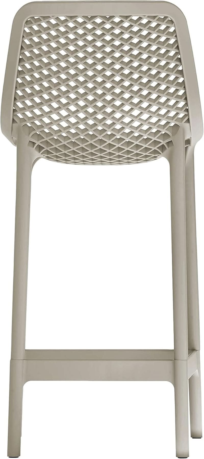 Contemporary Weather Resistant Outdoor Patio Stool Set