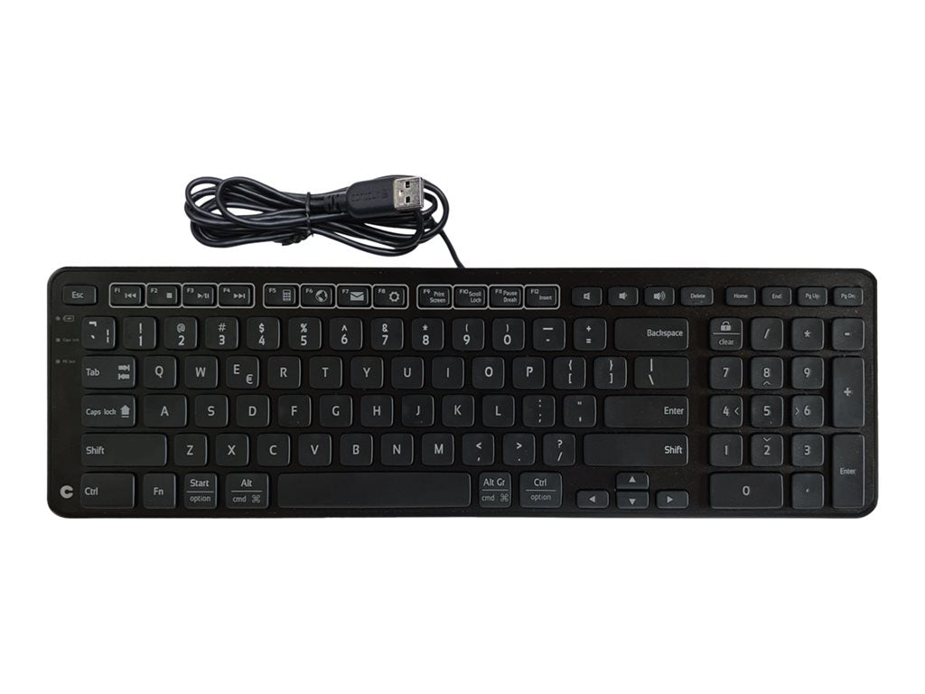Contour Balance - Keyboard - USB - US - black