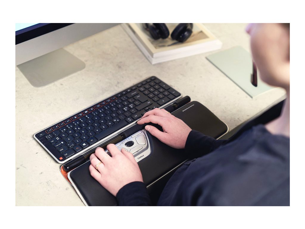 Contour RollerMouse Red Plus - Centred mouse - ergonomic - 7 buttons - wireless - Bluetooth