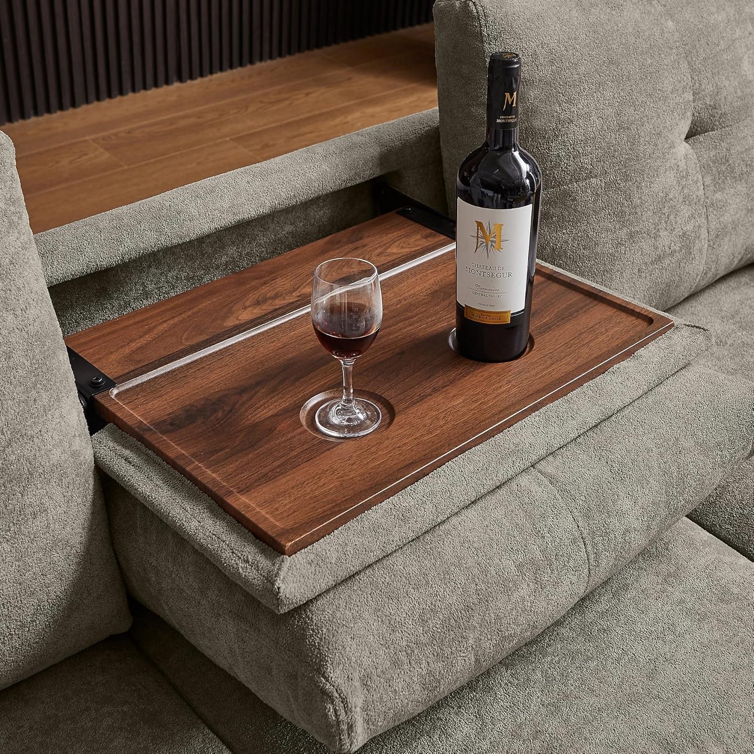 Convertible Sectional Sofa With Storage Beige Microfiber