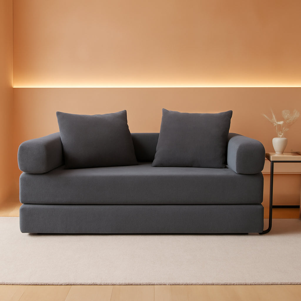 Convertible Sleeper Sofa Bed with Memory Foam Comfort