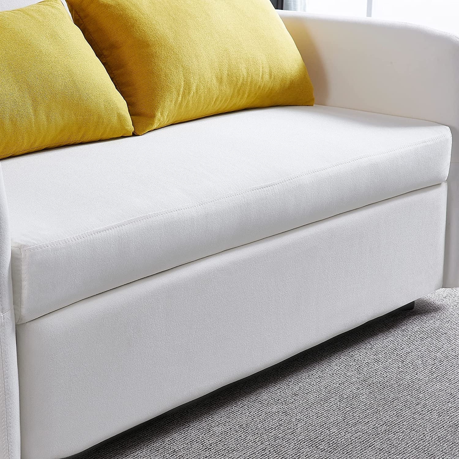 Convertible Sofa Bed With USB Charging And Pockets