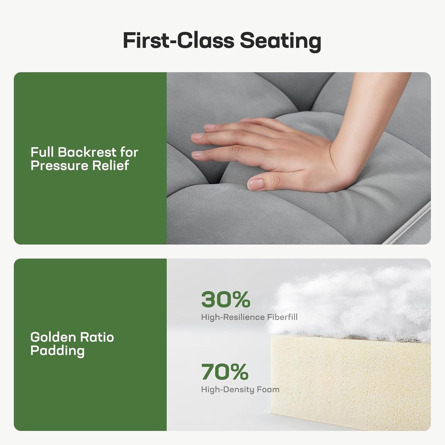 Convertible Sofa Bed with USB Charging and Adjustable Backrest