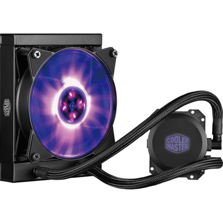 Cooler Master Masterliquid Ml120L Rgb Close-Loop Cpu Liquid Cooler, 120Mm Radiator, Dual Chamber Rgb