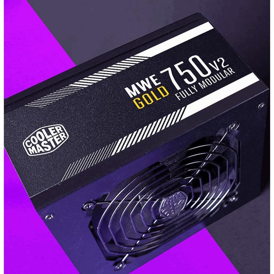 Cooler Master Mpe-7501-Afaag-Us 80 Plus Gold 750W V2 Full Modular Atx 12V Power Supply W/ Active Pfc