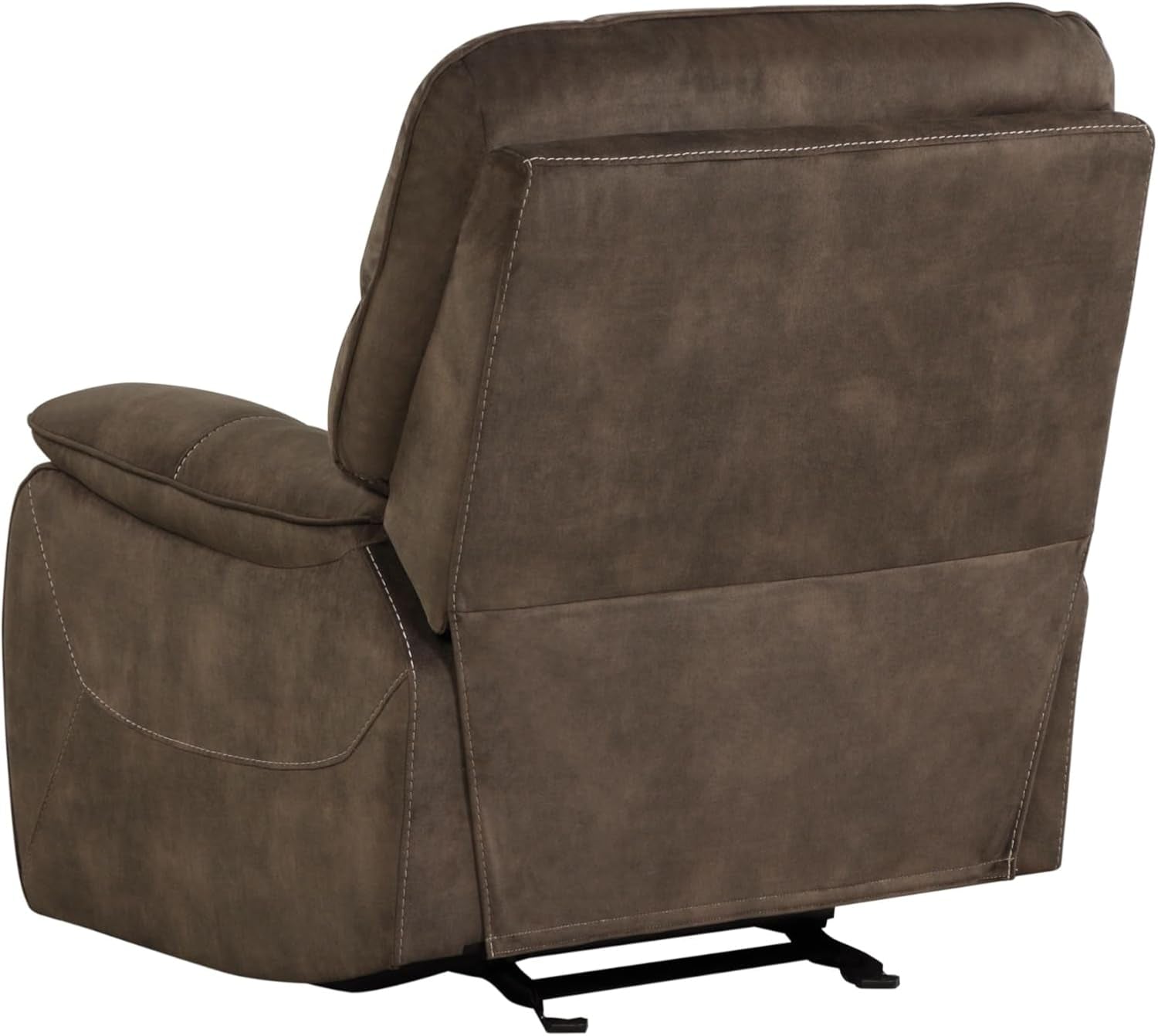 Cooper Shadow Brown Manual Reclining Sofa Chair Set
