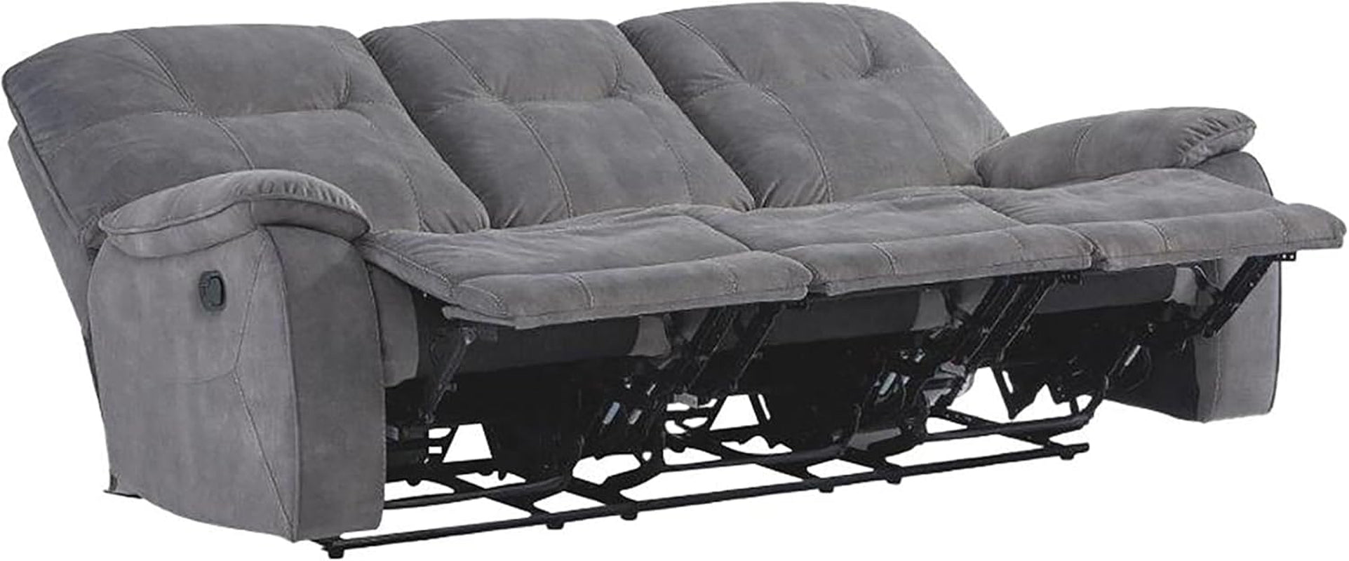 Cooper Shadow Grey Manual Reclining Sofa And Recliner