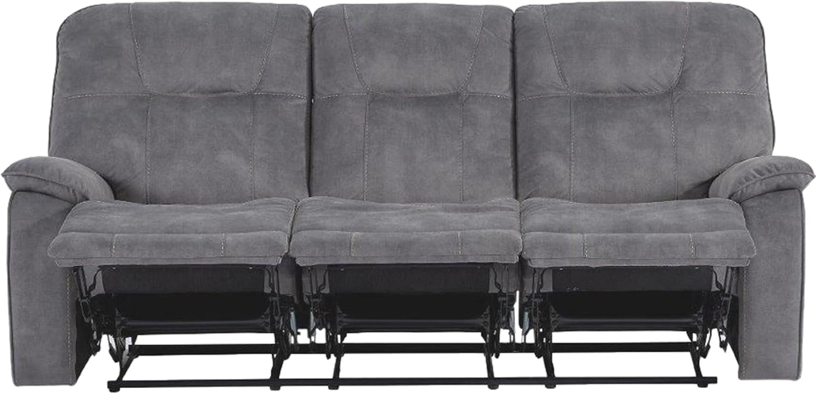 Cooper Shadow Grey Manual Reclining Sofa And Recliner