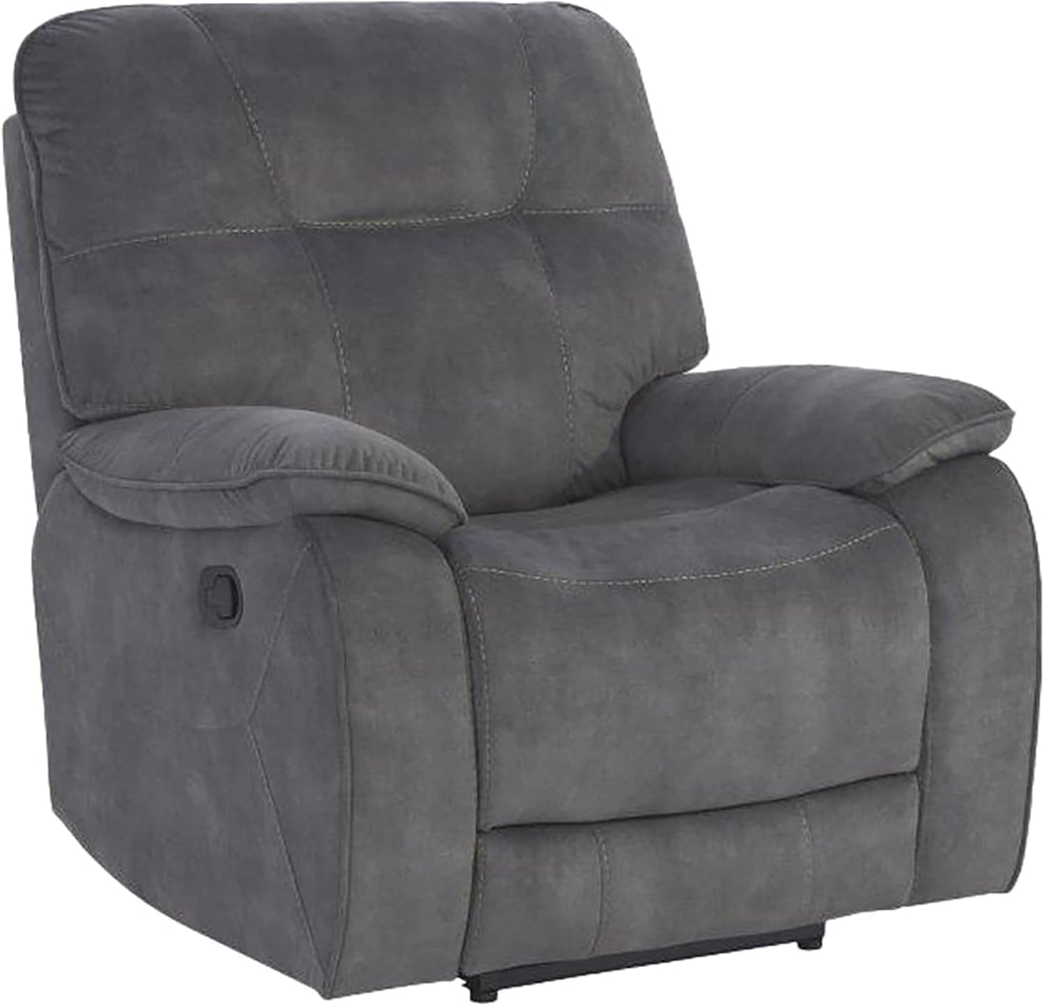 Cooper Shadow Grey Manual Reclining Sofa And Recliner