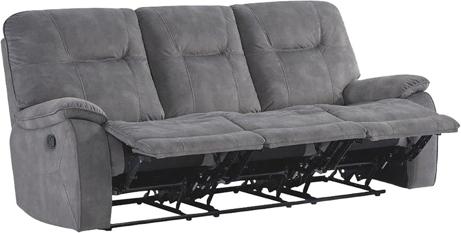Cooper Shadow Grey Manual Reclining Sofa And Recliner