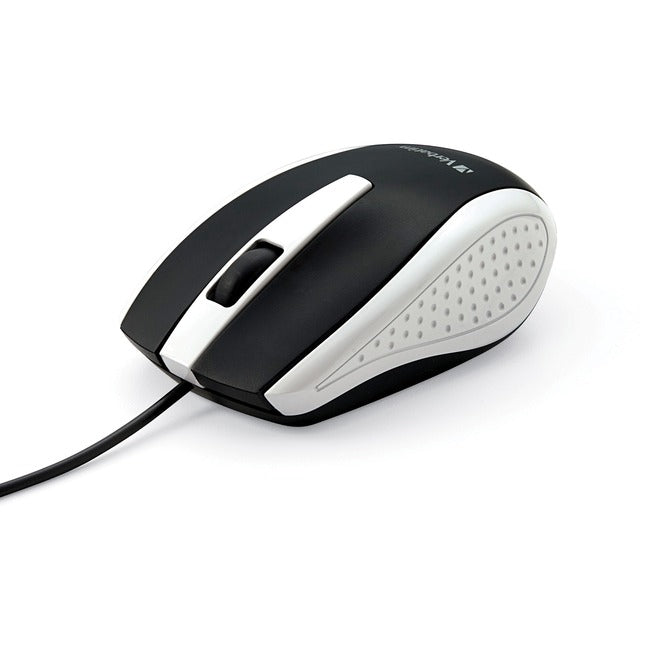 Corded Notebook Optical Mouse-White