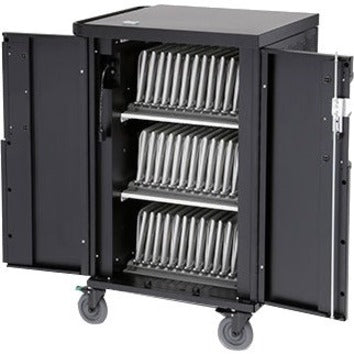 Core X Cart 36 Devices - Charging Cart Durable Construction | Bretford CoreX TCOREX36B-RED