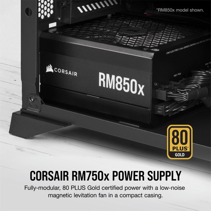 Corsair RMx Series RM750x - 750 Watt 80 PLUS Gold Fully Modular ATX PSU CP-9020199-NA