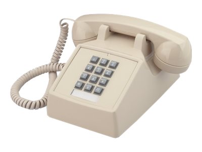 Cortelco 2500 - Corded phone - ivory 250009VBA20M