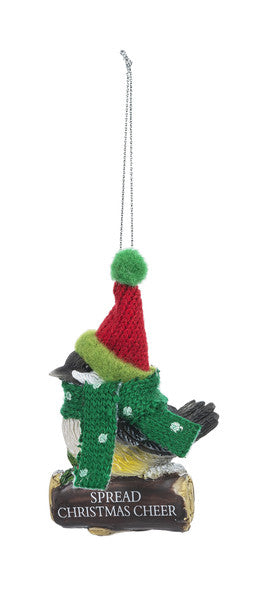 Cozy Bird Ornament - SPREAD CHRISTMAS CHEER