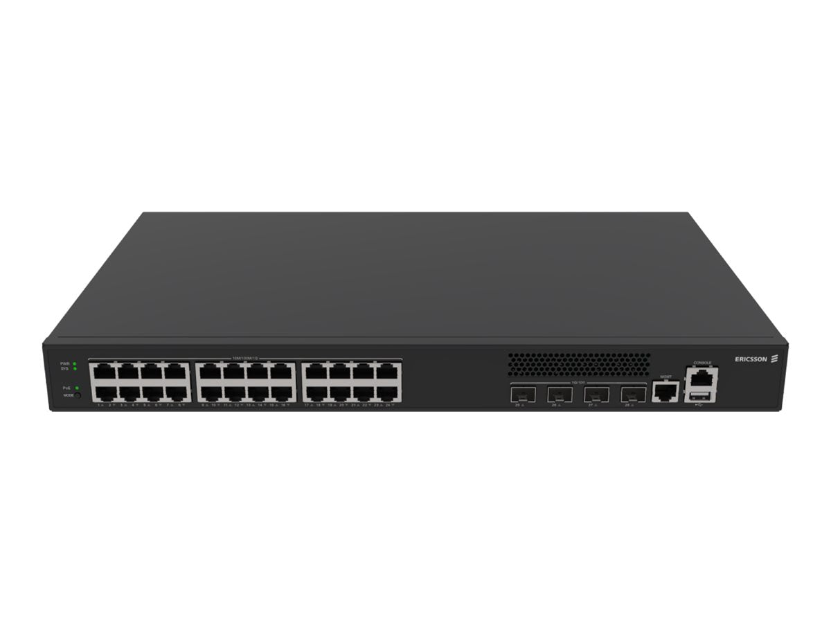 Cradlepoint SW2400P 24-Port PoE Switch with 5-Year NetCloud Plan for Offices